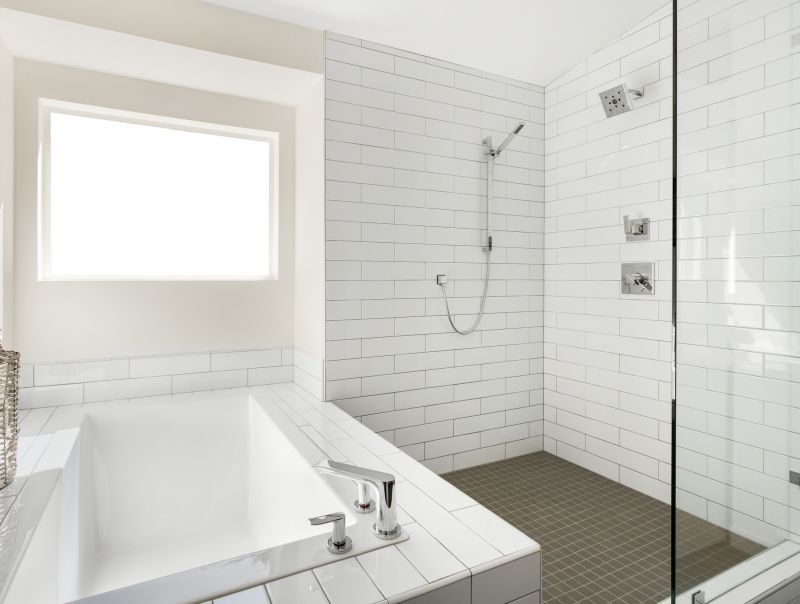 Bathroom with Designer Tiles